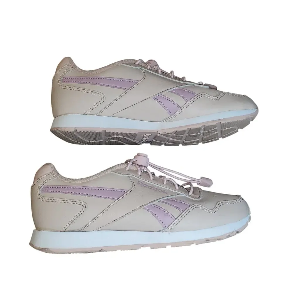 Reebok Royal Glide Women's 5.5 Tan Blush Pink Retro Sneakers CN7201